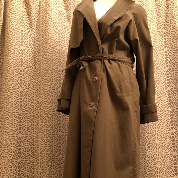 Jacqueline Ferrar Vintage Full Length Trench Coat - Picture 4 of 8